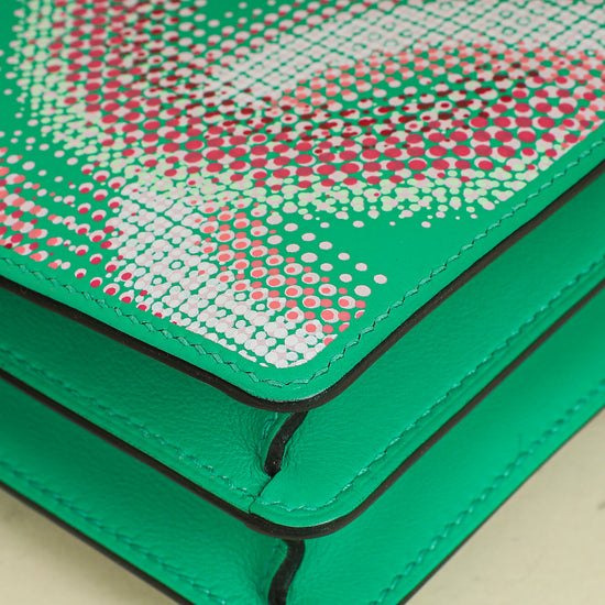 Hermes Multicolor Printed "Circuit 24 Faubourg" Roulis Bag