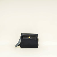 Hermes Noir Herbag Zip 20 Mini Bag