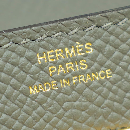 Hermes Etain Kelly Classique To Go Wallet