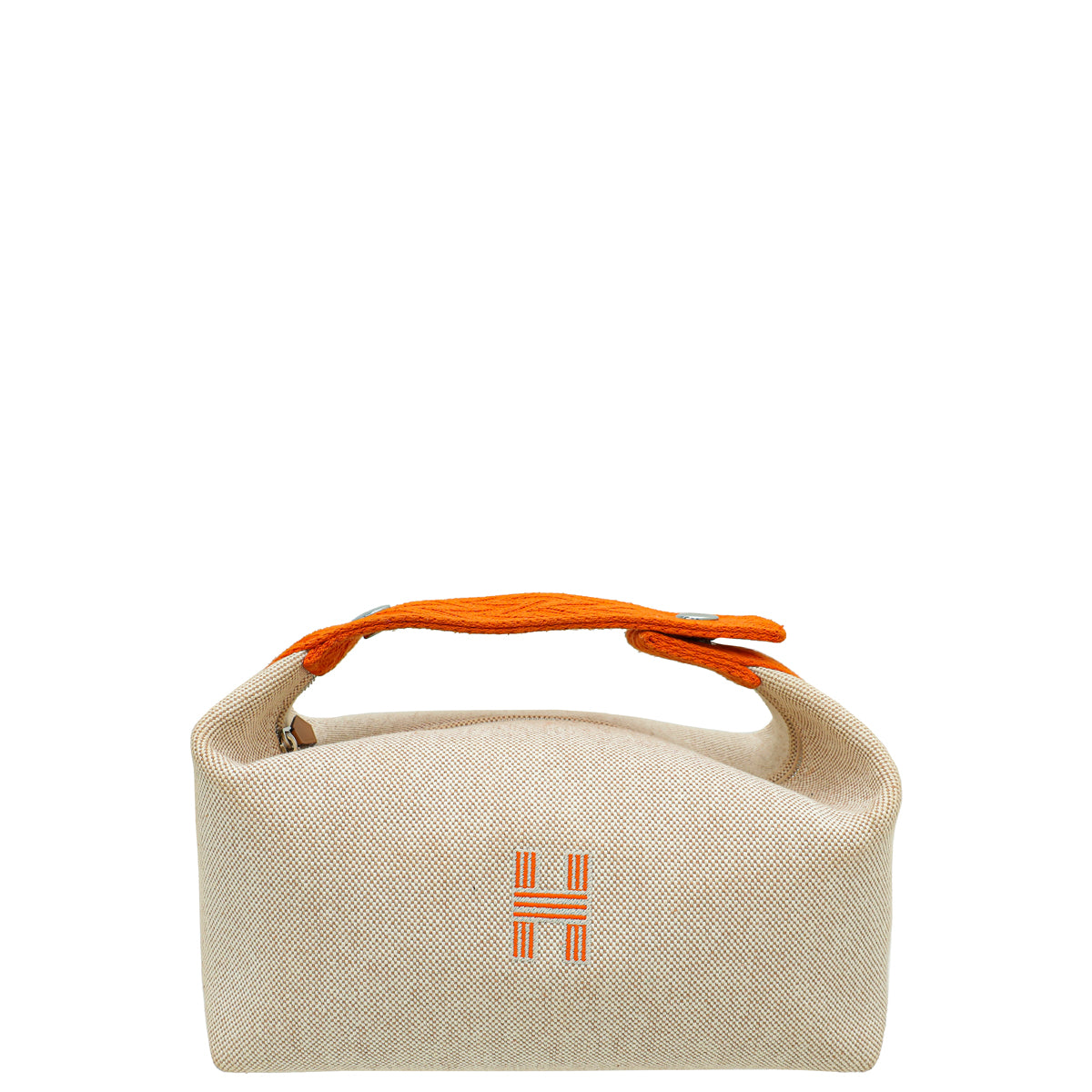 Hermes Orange Small Bride-A-Brac Pouch-Hermes-THE CLOSET