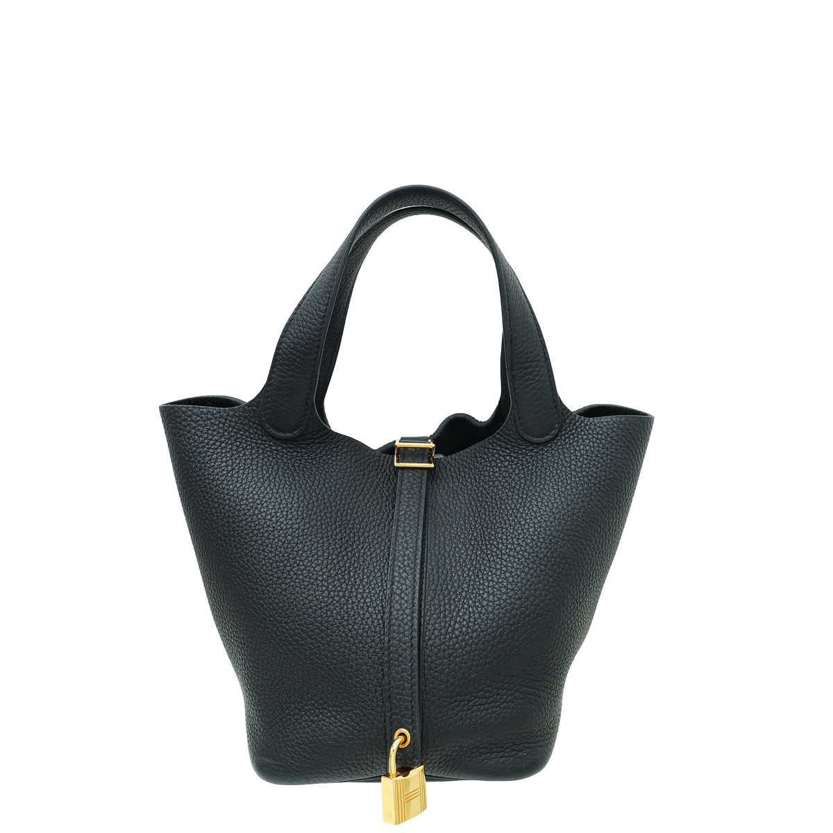 Hermes Noir Picotin Lock 18 Bag