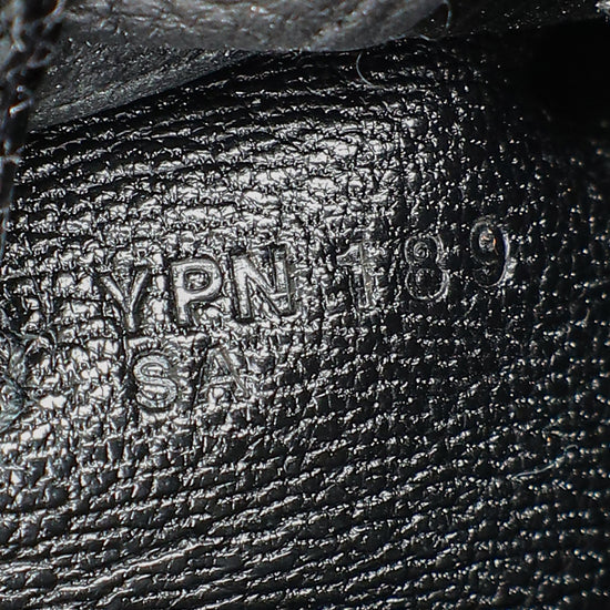 Hermes Noir Retourne Kelly Touch 25 Bag