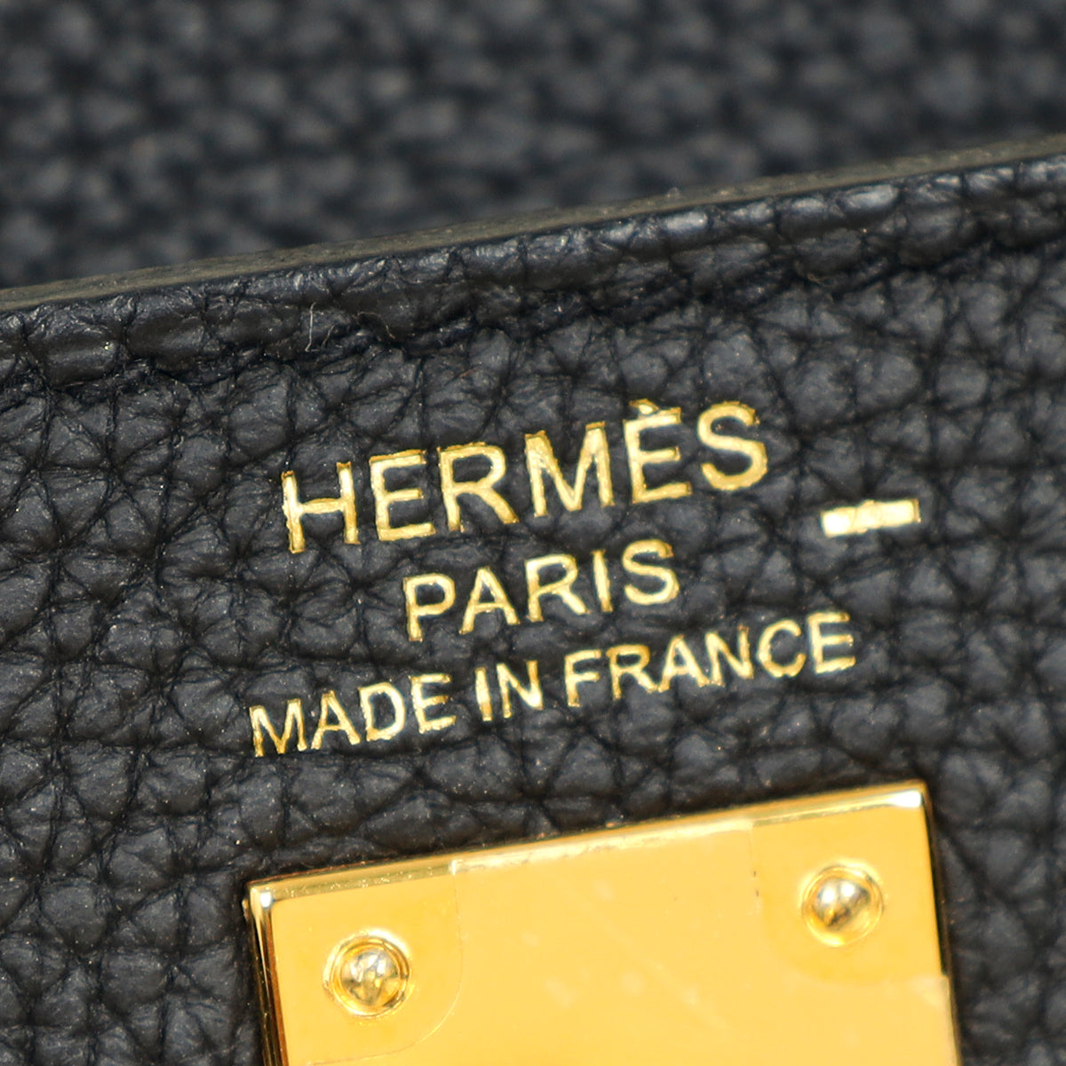 Hermes Noir Retourne Kelly Touch 25 Bag