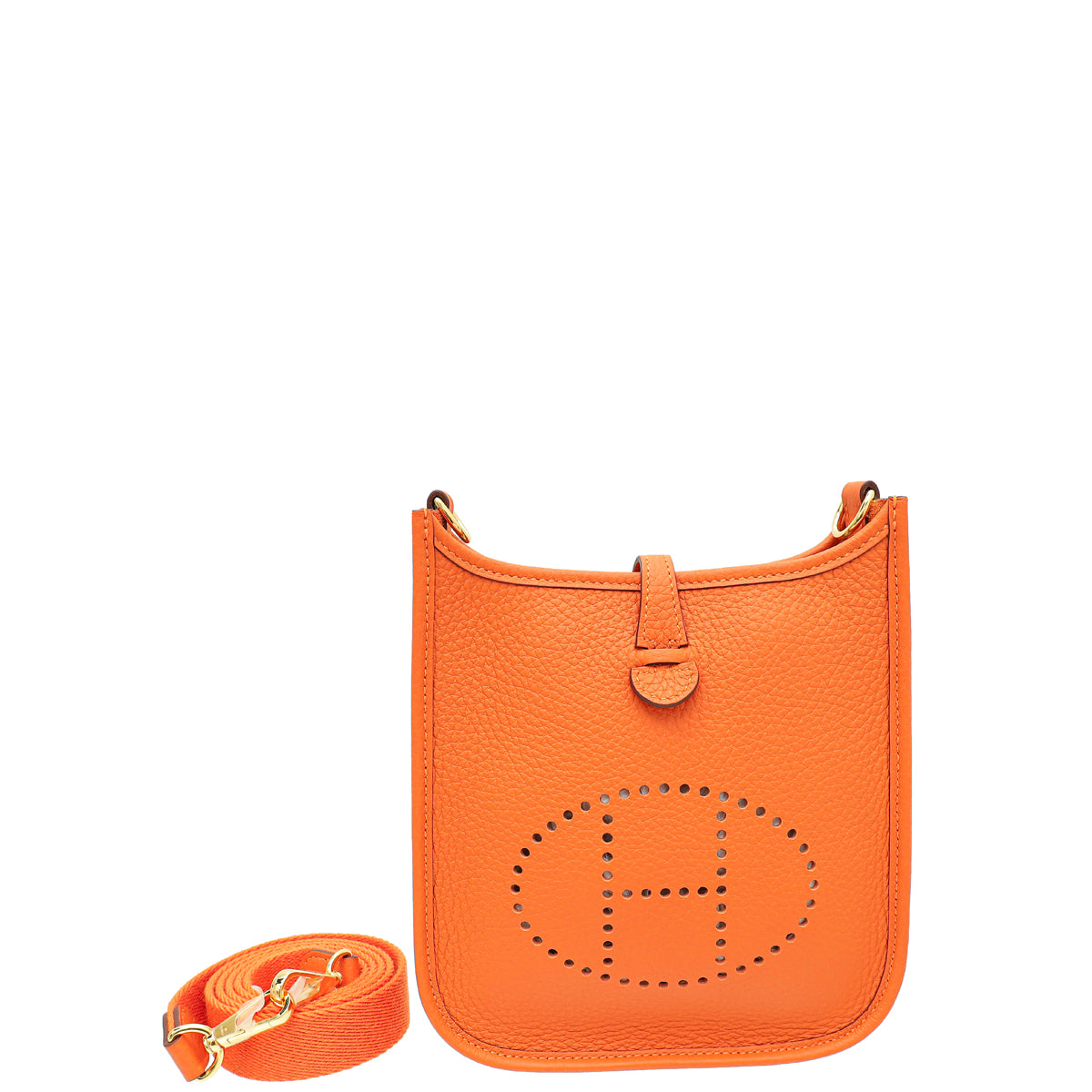Hermes Orange Evelyne 16 TPM Bag-Hermes-THE CLOSET