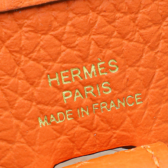 Hermes Orange Evelyne 16 TPM Bag