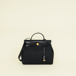 Hermes Noir Retourne Herbag Zip 31 PM Bag