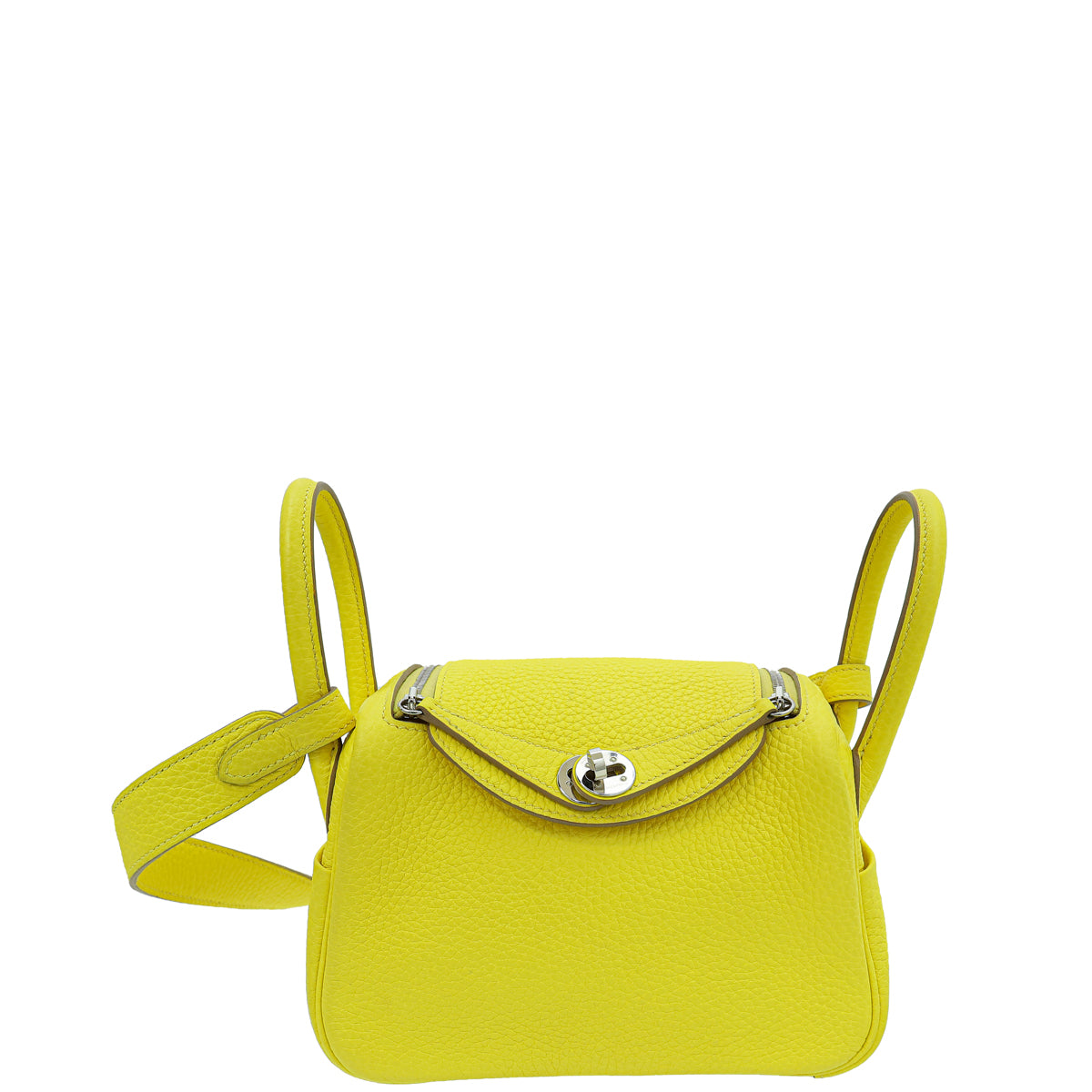 Hermes Lime Mini Lindy Bag-Hermes-THE CLOSET