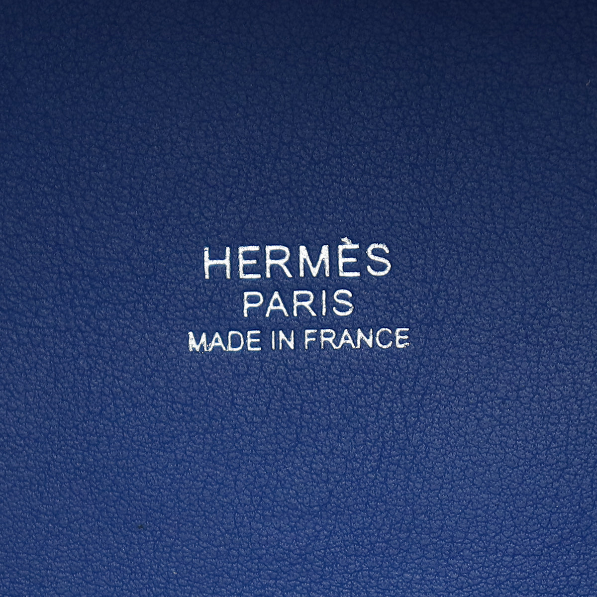 Hermes Bleu France Cargo Picotin Lock 18 Bag