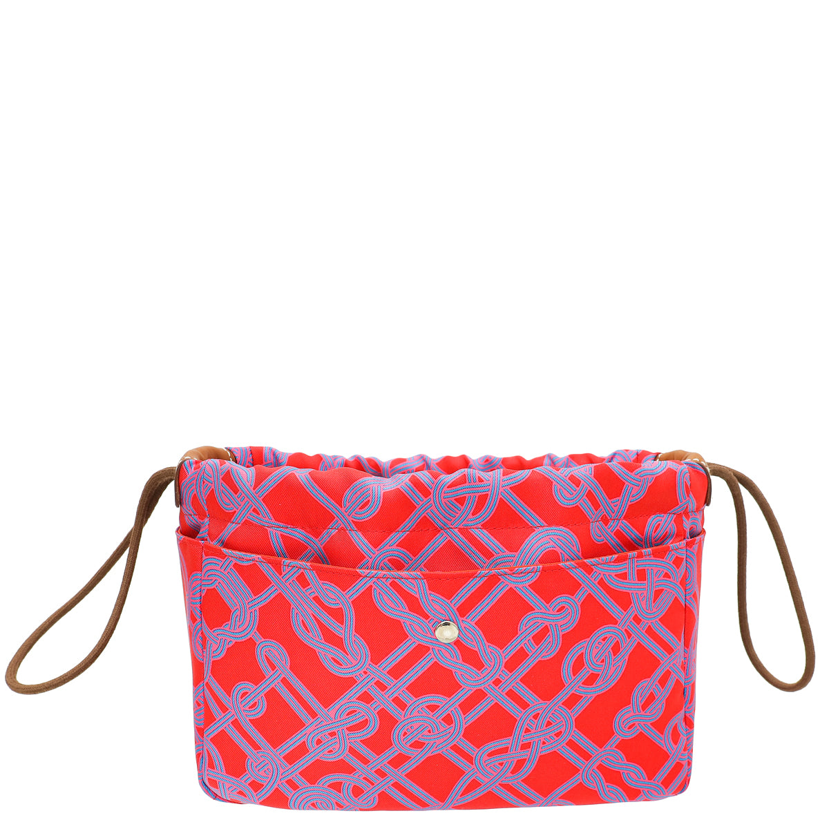 Hermes Bicolor Fourbi 20 "Noeud Marin" Print Pouch