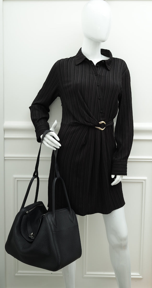 Hermes Noir Lindy 34 Bag