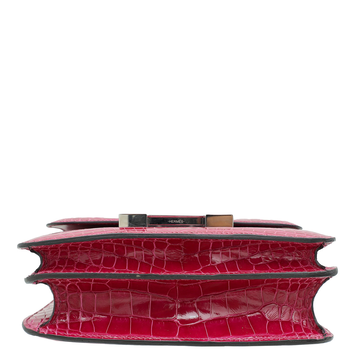 Hermes Rose Pourpre Shiny Alligator Constance 18 Bag-Hermes-THE CLOSET