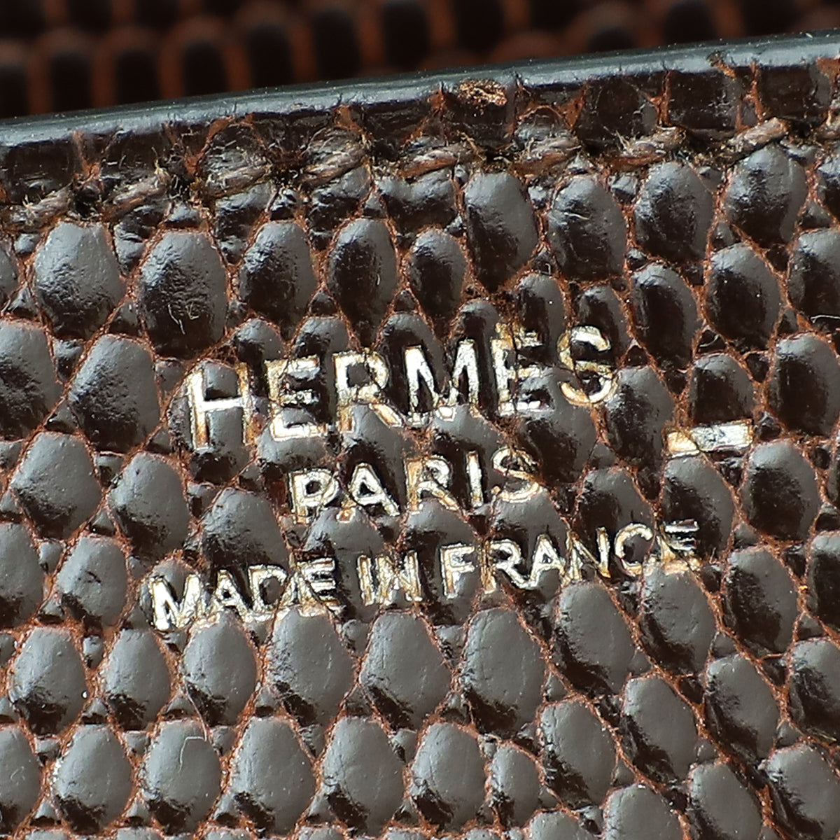 Hermes Havane Nilo Lizard Birkin 25 Bag