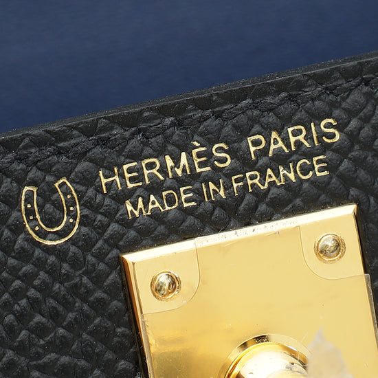 Hermes Bicolor Mini Kelly 20 Verso Sellier Bag