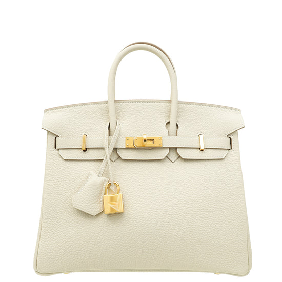 Hermes Craie Retourne Birkin 25 Bag