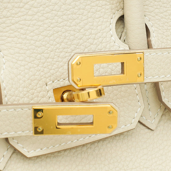 Hermes Craie Retourne Birkin 25 Bag