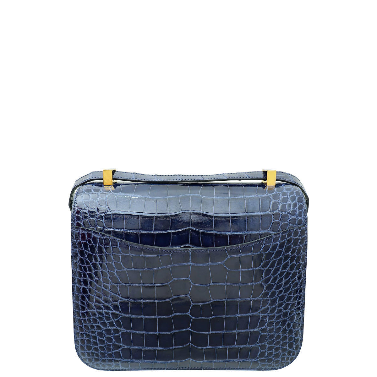 Hermes Bicolor Shiny Alligator Verso Constance 24 Bag-Hermes-THE CLOSET