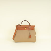Hermes Bicolor Herbag Zip Retourne 31 PM Bag