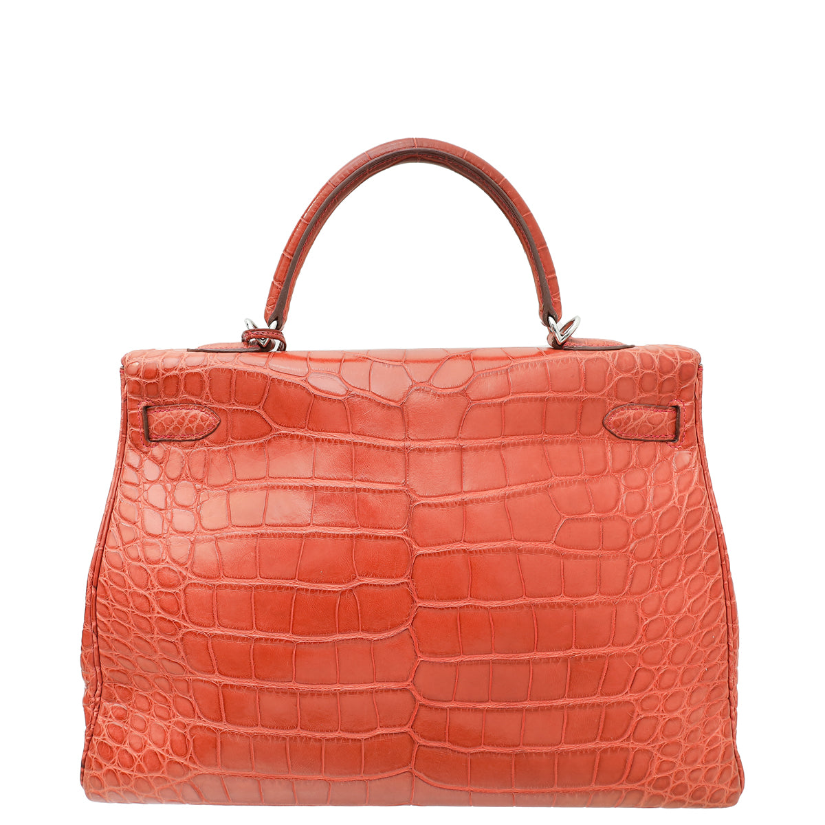 Hermes Bougainvillier Mississippiensis Alligator Matte Kelly 32 Bag-Hermes-THE CLOSET