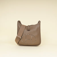 Hermes Etoupe Evelyne III PM Bag-Handbags-Hermes-THE CLOSET