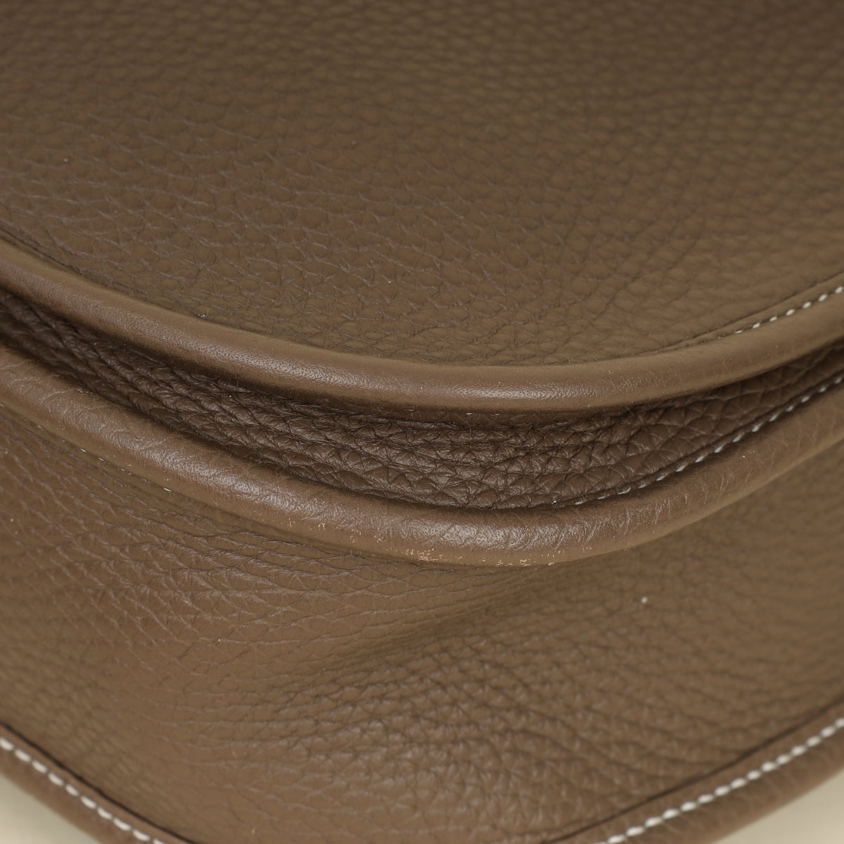 Hermes Etoupe Evelyne III PM Bag