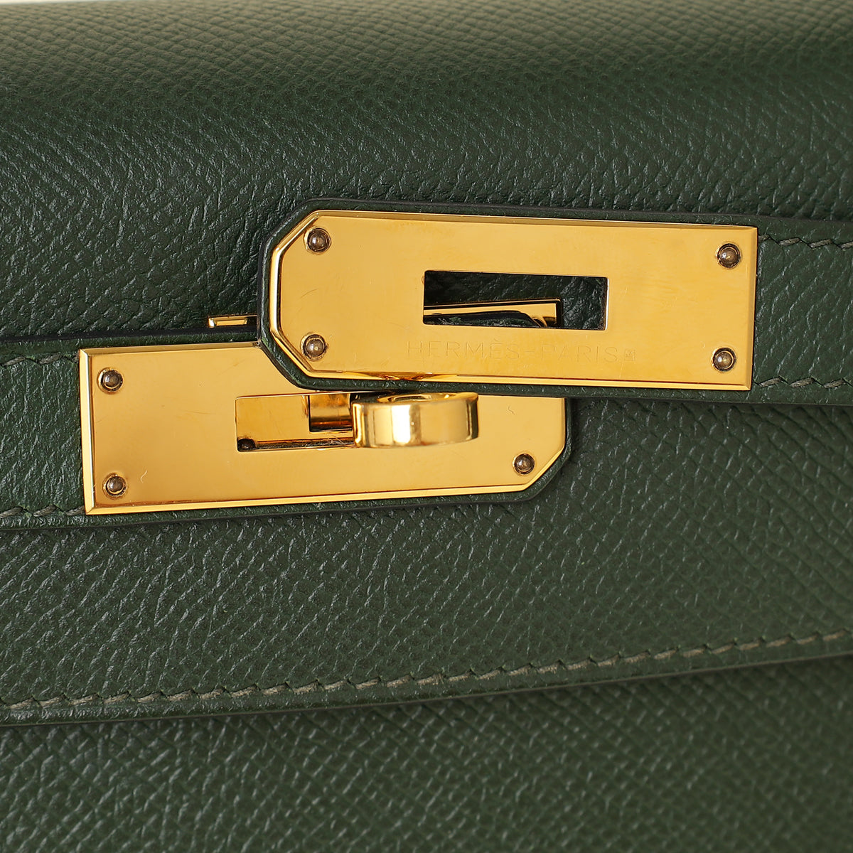 Hermes Vert Anglais Sellier Kelly 28 Bag-Hermes-THE CLOSET
