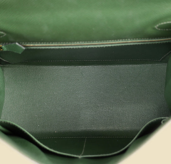Hermes Vert Anglais Sellier Kelly 28 Bag-Hermes-THE CLOSET