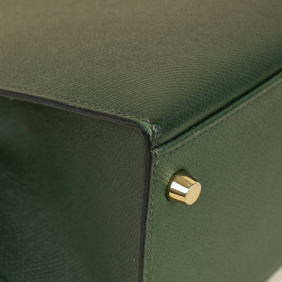 Hermes Vert Anglais Sellier Kelly 28 Bag-Hermes-THE CLOSET
