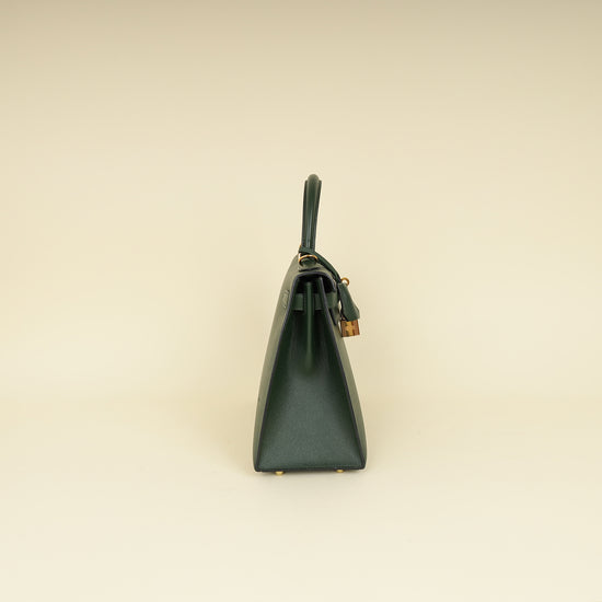 Hermes Vert Anglais Sellier Kelly 28 Bag-Hermes-THE CLOSET