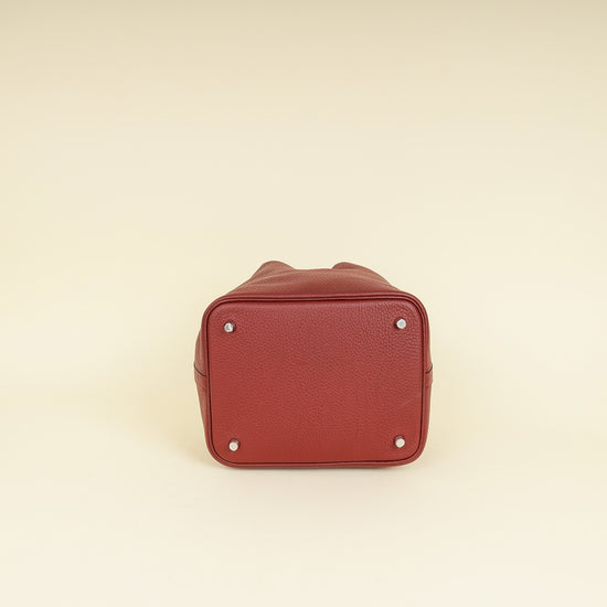 Hermes Rouge H Picotin Lock 22 Bag-Hermes-THE CLOSET