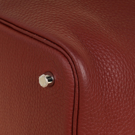 Hermes Rouge H Picotin Lock 22 Bag-Hermes-THE CLOSET