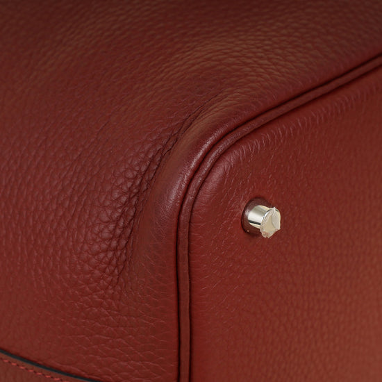 Hermes Rouge H Picotin Lock 22 Bag-Hermes-THE CLOSET