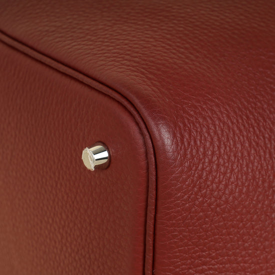 Hermes Rouge H Picotin Lock 22 Bag-Hermes-THE CLOSET