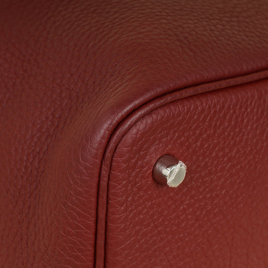 Hermes Rouge H Picotin Lock 22 Bag-Hermes-THE CLOSET