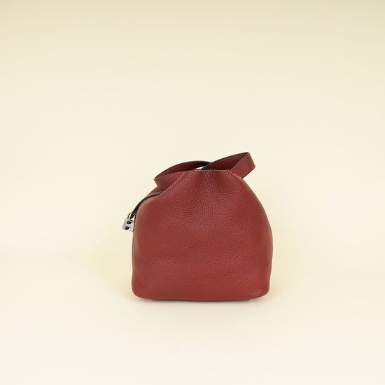Hermes Rouge H Picotin Lock 22 Bag-Hermes-THE CLOSET