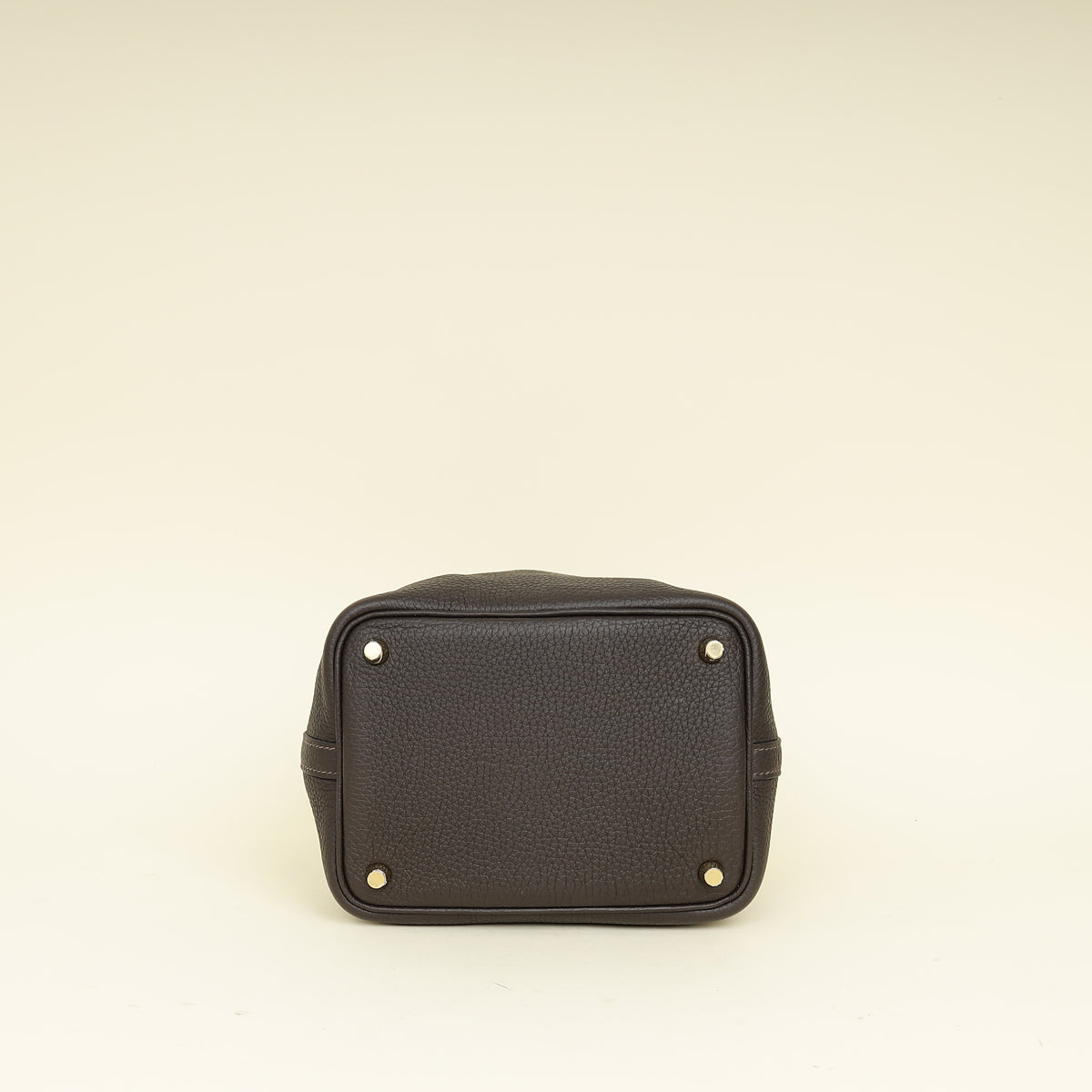 Hermes Chocolate Picotin Lock 18 Bag