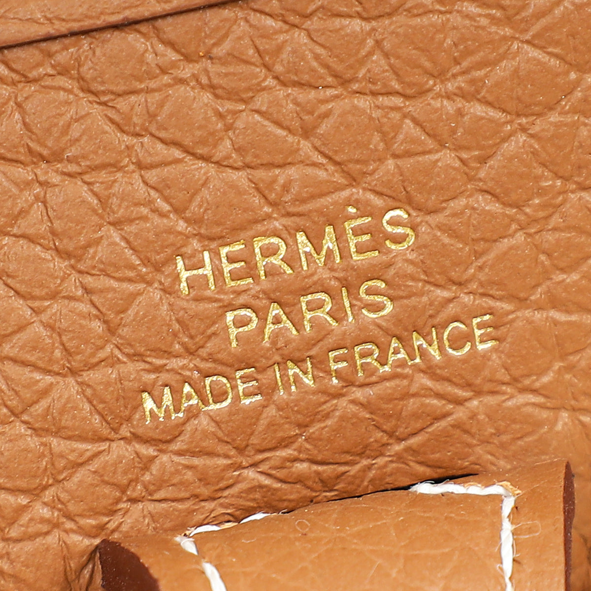Hermes Gold Evelyne 16 TPM Bag