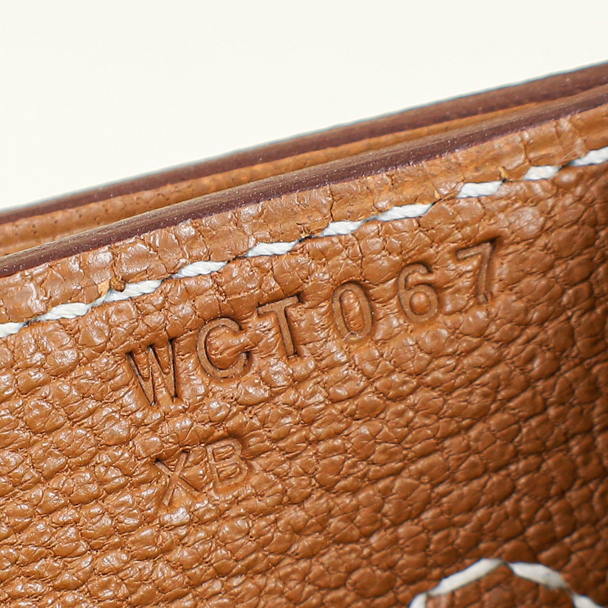 Hermes Naturel Kelly Depeches 25 Pouch