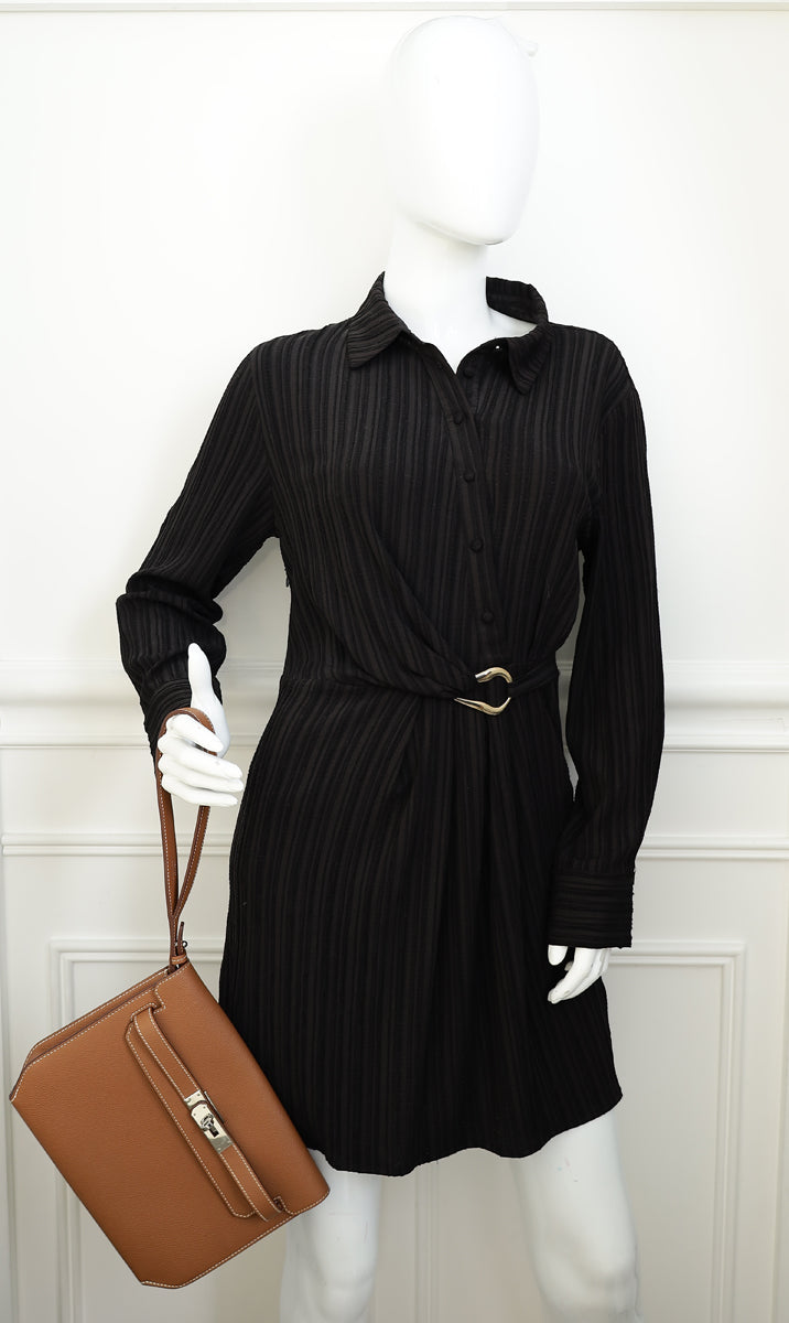 Hermes Naturel Kelly Depeches 25 Pouch