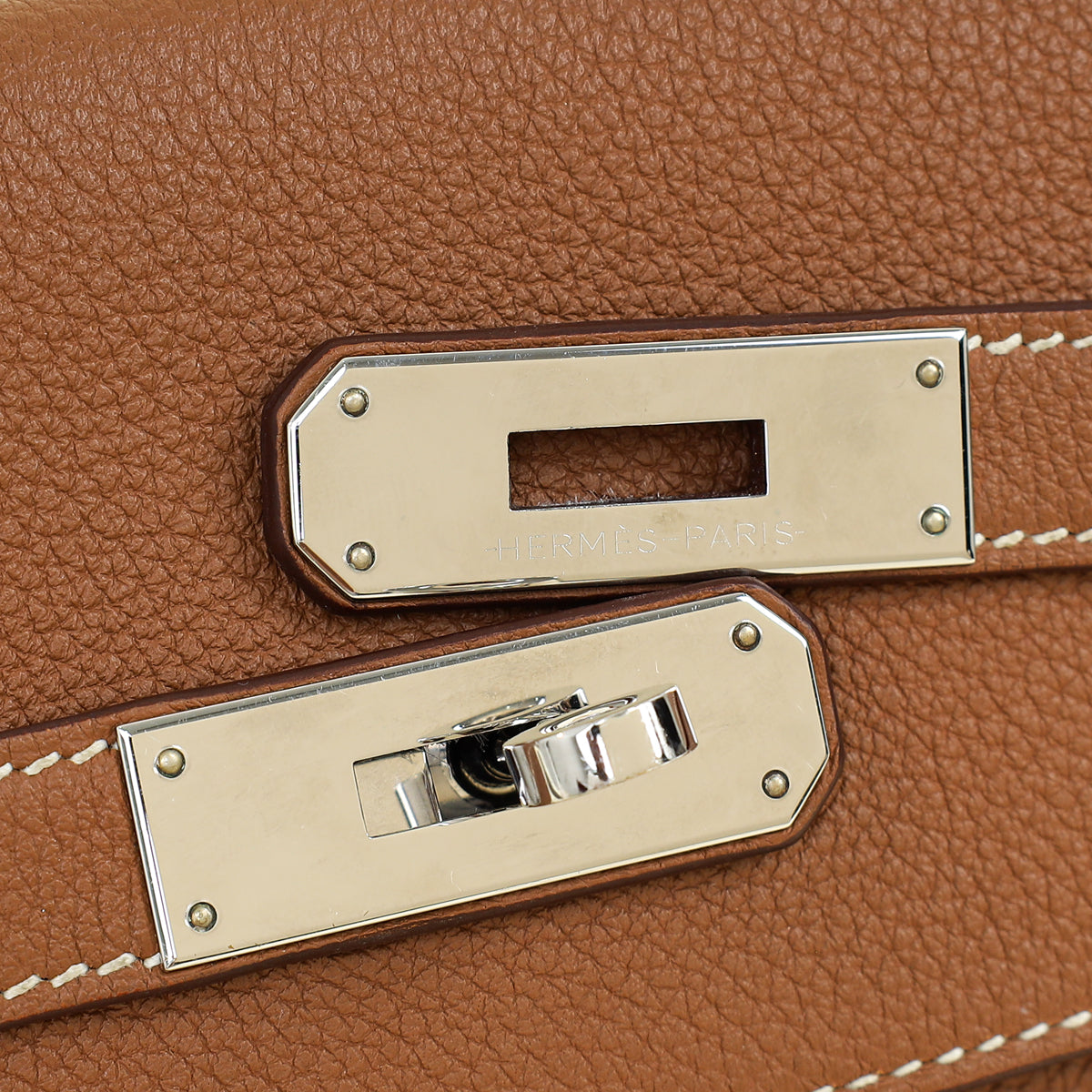 Hermes Naturel Kelly Depeches 25 Pouch