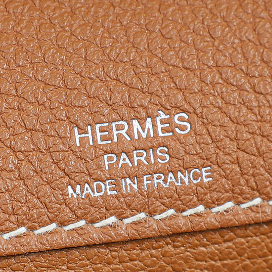Hermes Naturel Kelly Depeches 25 Pouch