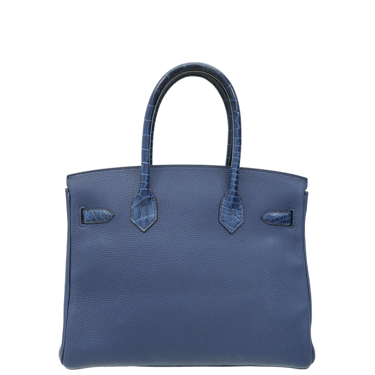 Hermes Bleu Saphir Birkin Touch 30 Bag