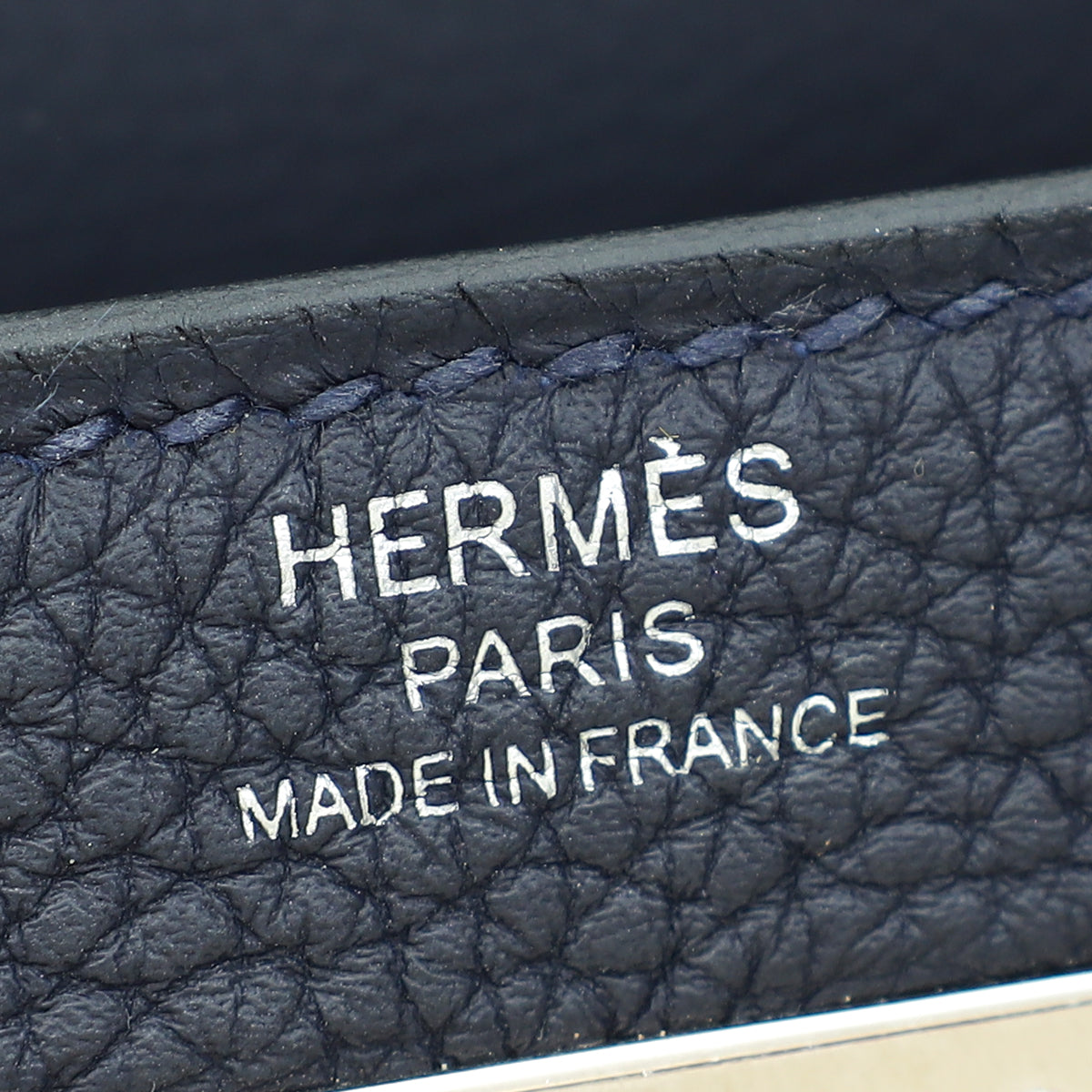 Hermes Bleu Nuit Retourne Kelly 28 Bag