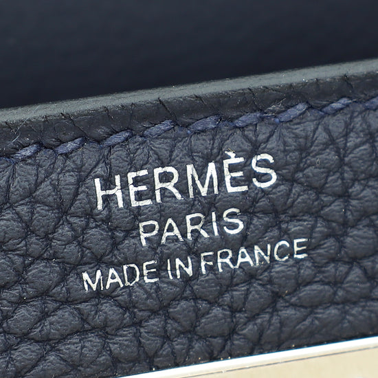 Hermes Bleu Nuit Retourne Kelly 28 Bag