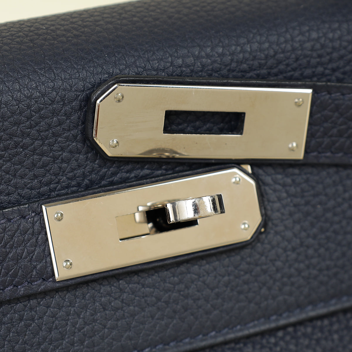 Hermes Bleu Nuit Retourne Kelly 28 Bag