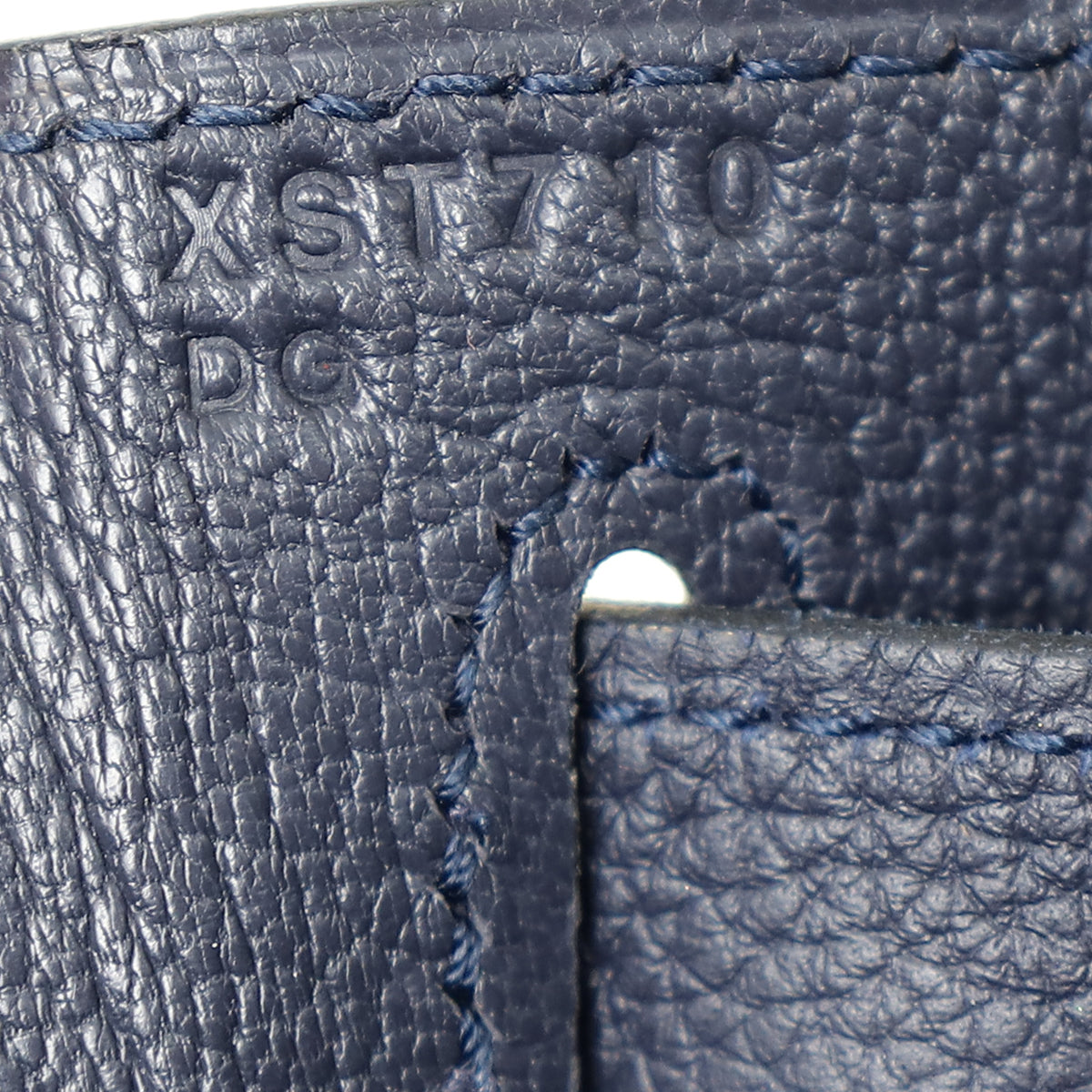 Hermes Bleu Nuit Retourne Kelly 28 Bag