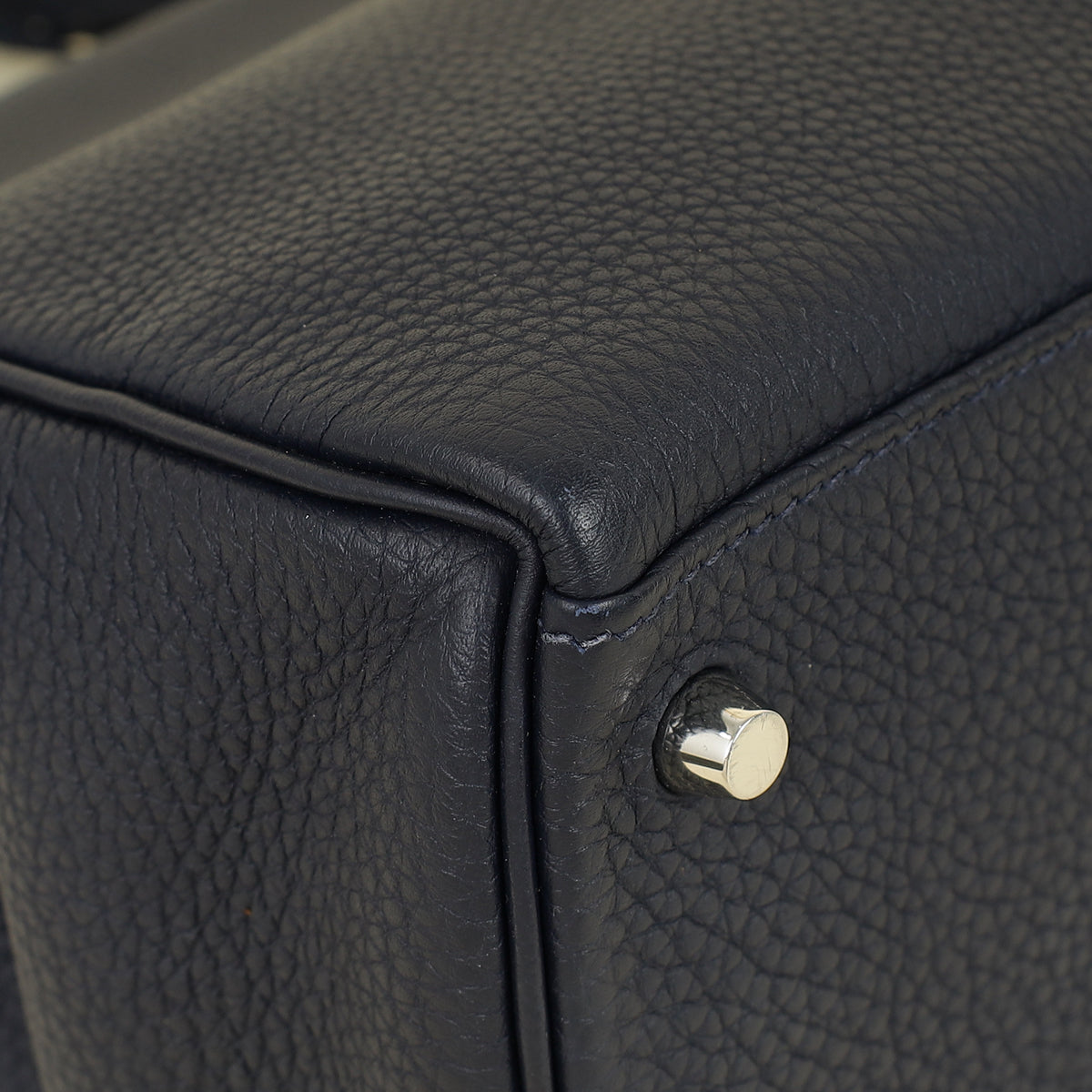 Hermes Bleu Nuit Retourne Kelly 28 Bag