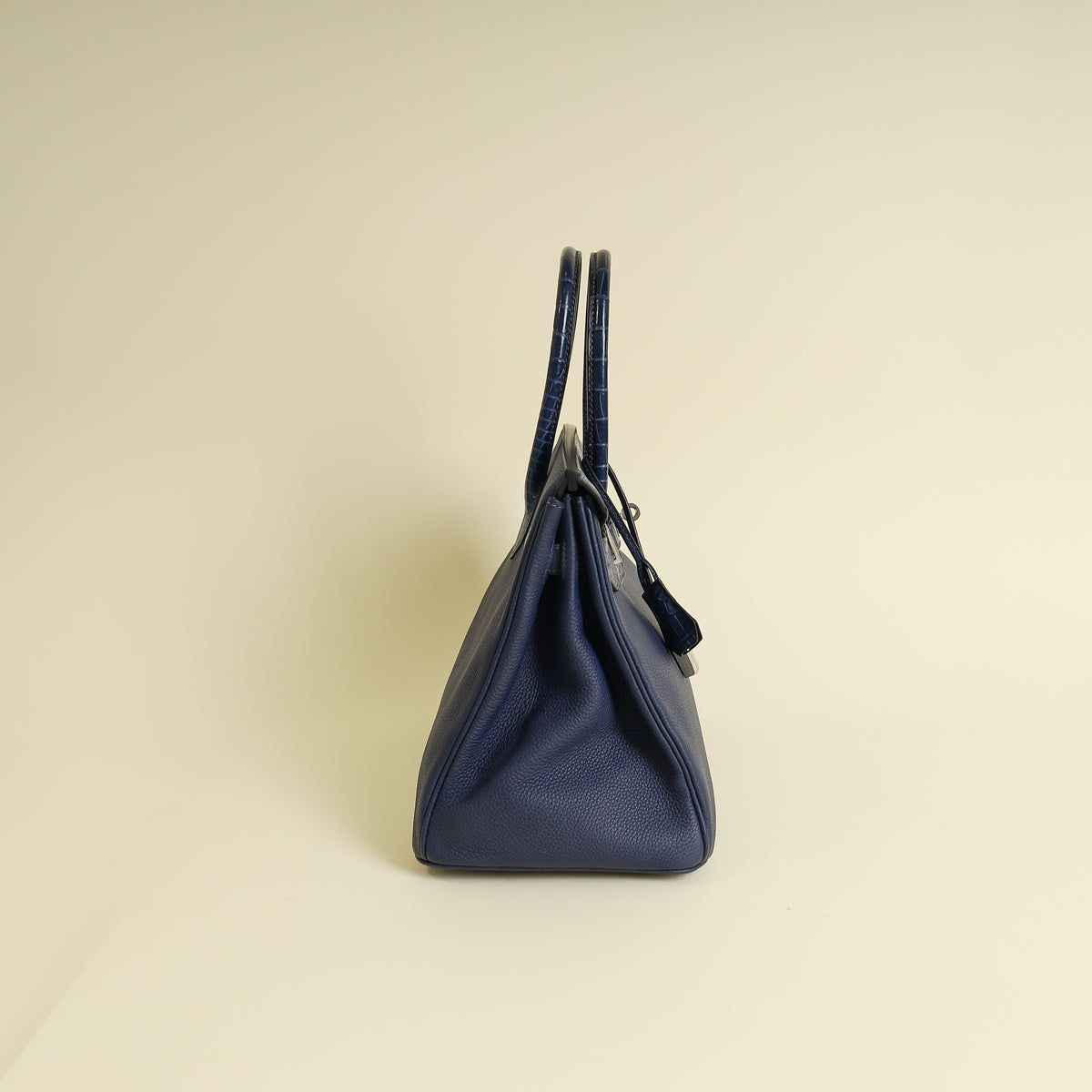 Hermes Bleu Saphir Birkin Touch 30 Bag