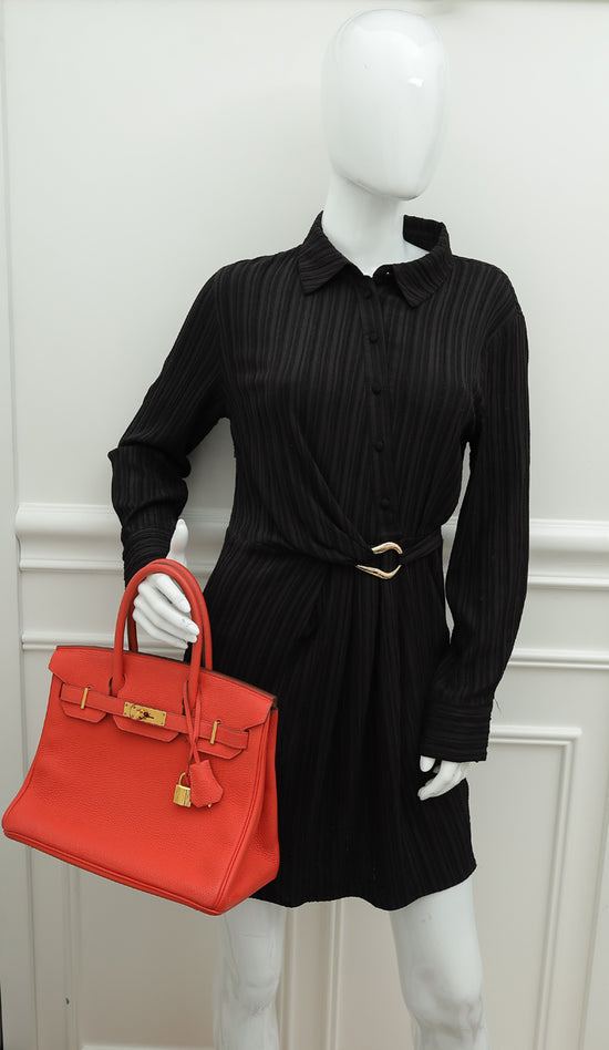 Hermes Capucine Birkin 30 Bag