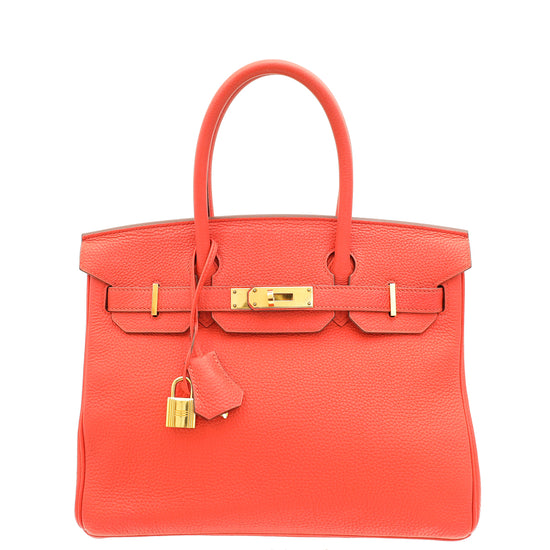 Hermes Capucine Birkin 30 Bag