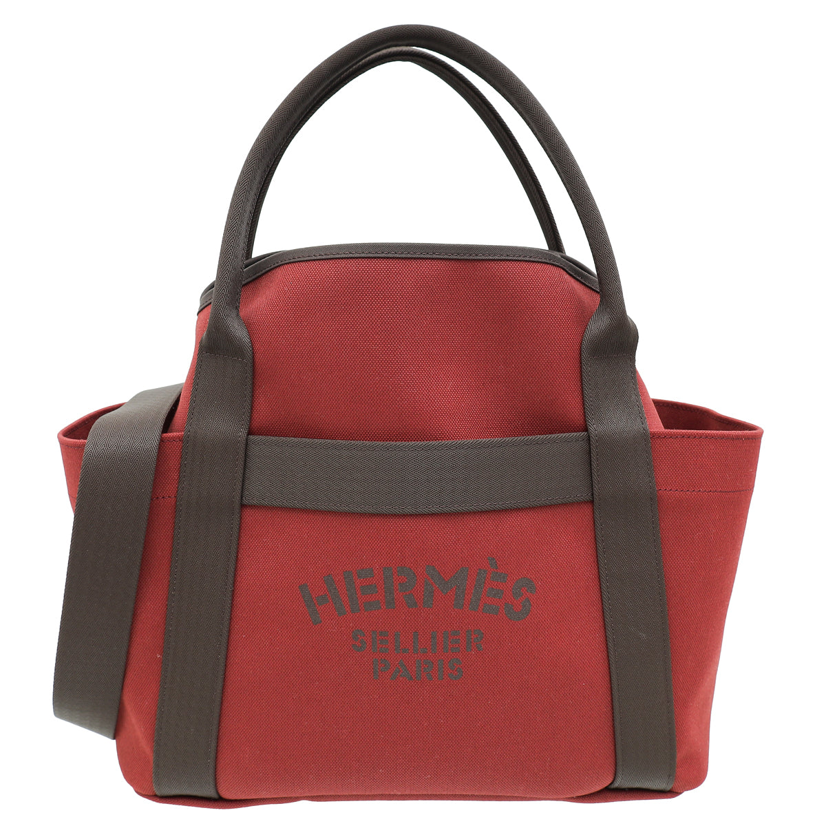 Hermes Bicolor The Grooming Bag-Hermes-THE CLOSET